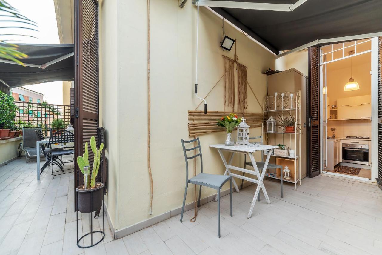 Penthouse Apartment With Terrace Close To Vatican Rom Exterior foto